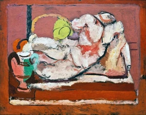 ARSHILE GORKY EL ANTIGUO MOLDE EXPRESIONISMO ARTE IMPRESIÓN GICLEE LIENZO FINO - Imagen 1 de 4