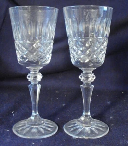Galway Crystal Rathmore Cordial glass Pair (2) signed - Picture 1 of 3