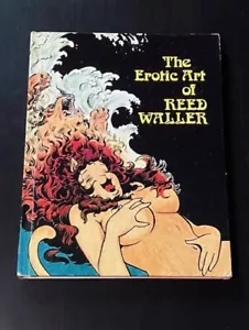 The Erotic Art of REED WALLER Signed 293 of 1500 Kitchen Sink HC *see pics/notes - Picture 1 of 13
