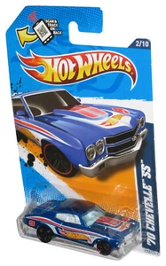 Hot Wheels HW Racing '12 2/10 (2011) Blue '70 Chevelle SS Car 172/247 - Picture 1 of 1