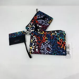 Sakroots Women's Artist Circle Adventure Triple Poly Twill Pouch Wallet NWT - Picture 1 of 6