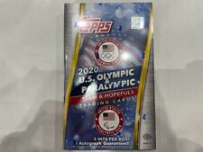2020 Topps US Olympic & Paralympic Hopefuls Hobby Box - In Hand Ready to Ship!
