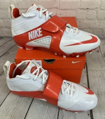 Nike 469730 180 Huarache 3 Lax Men's Soccer Cleats Colors White Team Orange 11.5 - Image 1 of 4