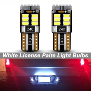 LED License Plate Light Bulbs 168 194 for Toyota Tacoma 95-2021 Tundra 2000-2021 - Picture 1 of 9