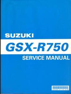 SUZUKI GSX-R750,GSXR750 K8,2008 ORIGINAL FACTORY WORKSHOP MANUAL