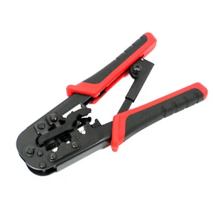 Network Tool Crimper Cutter RJ-45 RJ-12 RJ-11 8P 6P Ethernet LAN Phone Crimping - Afbeelding 1 van 3