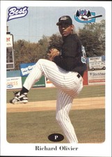 1996 Greensboro Bats Best #17 Richard Olivier