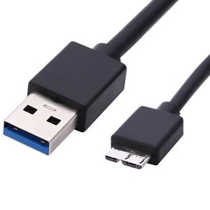 USB 3.0 Cable Cord For Seagate Backup Plus Slim Portable External Hard Drive HDD - Picture 1 of 12