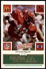 1986 Mcdonald's All-Star Gerald Riggs Week 3 Gold/Orange Tab Atlanta Falcons
