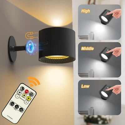 LED Wandleuchte Innen COB Wandlampe Flur Strahler Licht Up Down Modern Licht USB - Bild 1 von 4