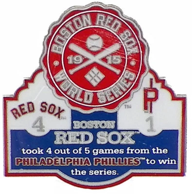 1915 World Series Commemorative Pin - Red Sox vs. Philli - Limited Edition 1,000 - Image 1 of 2