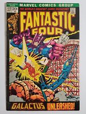 FANTASTIC FOUR #122 (VG) 1972 GALACTUS, SILVER SURFER COVER & APPEARANCE! BRONZE