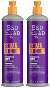 2x Bed Head von TIGI Serial Blond Shampoo für kühles blondes Haar 13,53 flüssige Unzen - Bild 1 von 1