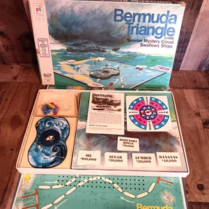 Juego completo vintage Milton Bradley 1975 Bermuda Triángulo por favor leer - Imagen 1 de 15