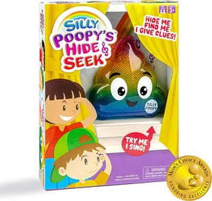 Silly Poopy'S Hide & Seek di Relatable, The Talking, Singing, Rainbow Hide & See - Foto 1 di 12