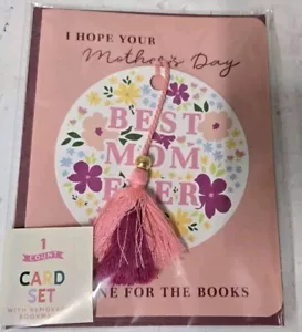 Scheda Festa della Mamma Made For Retail by Target con Segnalibro Rimovibile Nuova Spedizione Veloce - Foto 1 di 2