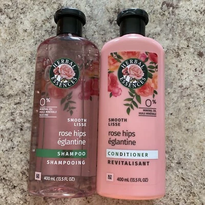 SET Herbal Essences ROSE HIPS Shampoo & Conditioner Vitamin E & Jojoba - Image 1 of 2