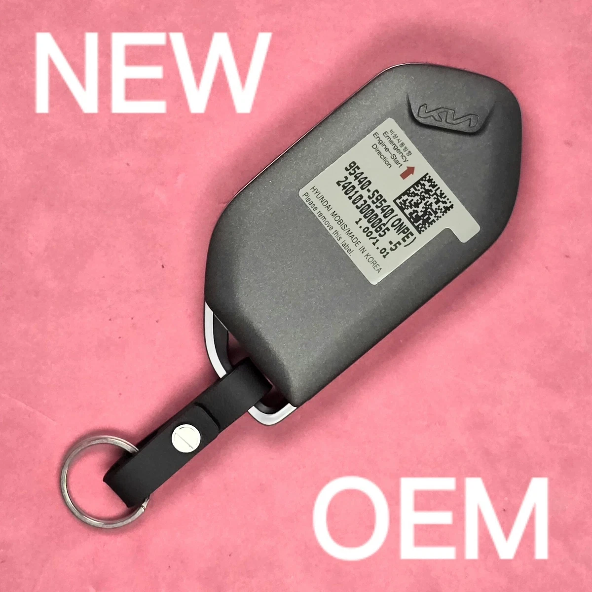 Llave De Ignición Remota Del Tirón Para Kia Soul Sin Cortar La Cuchilla De Alta Seguridad Sin Llave OSLOKA-875T