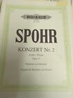 Clarinet Concerto No.2 in Eb Op.57 Clarinet, Piano Music  Spohr, Louis