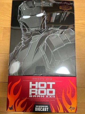 Hot Toys Movie Masterpiece Iron Man 3 Mark 22 XXII Hot Rod Diecast MMS272-D08 Cover