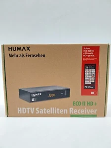Humax "ECO II" HDTV Satelliten-Receiver mit HDMI ohne HD+ Karte HD TV #KT6984X- - Bild 1 von 8