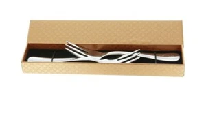 Due forchette da torta con incisione in astuccio regalo inciso regalo personale - Foto 1 di 7