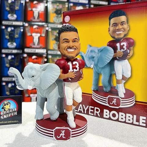 TUA TAGOVAILOA Alabama Crimson Tide Miami Dolphins Elephant NCAA Bobblehead Cover