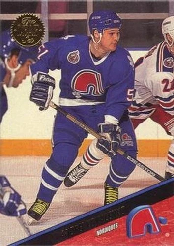 #122 Andrei Kovalenko - Quebec Nordiques - 1993-94 Leaf Hockey - Image 1 of 1