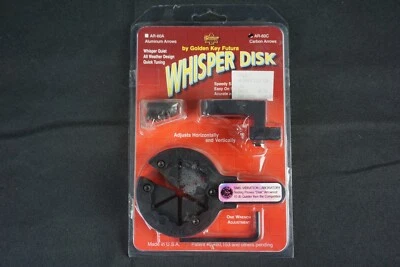 Golden Key Futura Whisper Disk Arrow Rest for Carbon Arrow Shafts AR-60C NEW - Image 1 of 4
