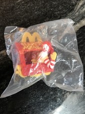 1994 McDonald happy meal toy - Ronald with friends - on wheels