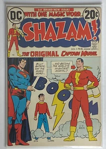 Shazam #1 The Original Captain Marvel February 1973 DC Comics Higher Grade FN/VF - Picture 1 of 12