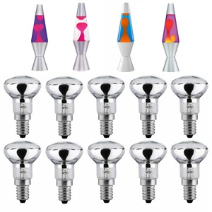 10 x 30W Eveready R39 Lava Lamp E14 Dimmable Halogen Special Purpose bulb 240v - Picture 1 of 6