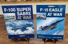 F-100 Super Sabre at War & F-15 At War Series with FREE SHIPPING