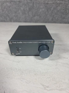 Fosi Audio V1.0G 2.0CH Class D Mini Stereo Amplifier for Home Speakers TPA3116 - Picture 1 of 7
