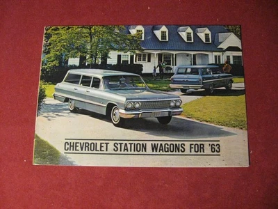 Chevy 1963 camioneta folleto de ventas folleto catálogo original antiguo Foto 1 de 4