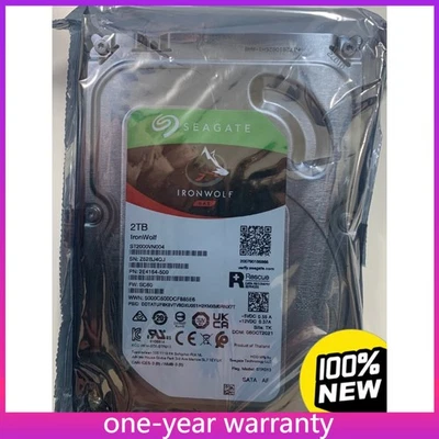 ST2000VN004 Original Seagate IronWolf 5900RPM 2TB 3.5" NAS HDD Hard Disk Drive - Image 1 of 2