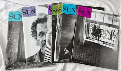 Vintage The Sun Magazine Lot 6 Issues 2006 2007 Poetry Fiction Nonfiction Storie - Image 1 of 4