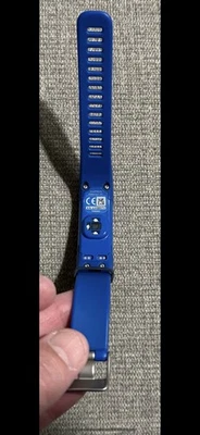 RARE Garmin VivoSmart HR Fitness GPS Activity Tracker Blue Exercise Running Band - Image 1 of 3