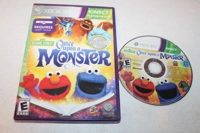 Sesame Street: Once Upon a Monster - Xbox 360 Game - No Manual - Image 1 of 2