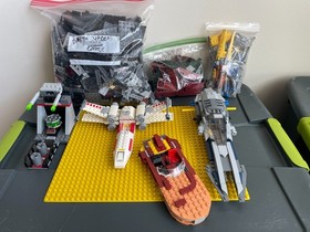 LEGO Star Wars Partial Sets, Incomplete 8097, 75251, 75258, 75235, 75271, 75316