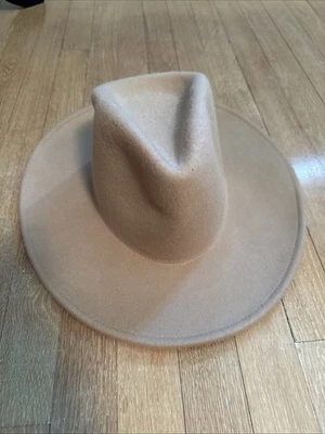Universal Thread Goods Target Womens OSFM Wide Brim Wool Cowgirl Western Hat NWT - Image 1 of 4