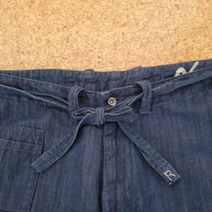 Pantalones anchos índigo - Imagen 1 de 6