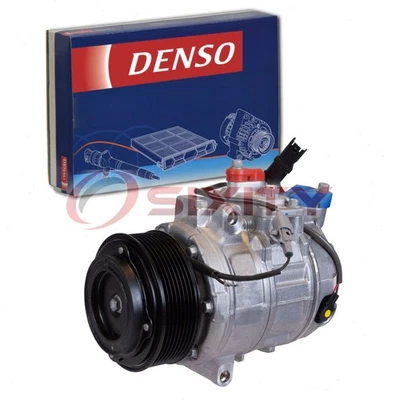 Denso AC Compressor & Clutch for 2015-2016 BMW 435i xDrive Gran Coupe 3.0L qr - Image 1 of 4