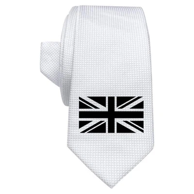 'Union Jack Flag' White Tie / Necktie with Gift Box (AT00001966) - Image 1 of 4