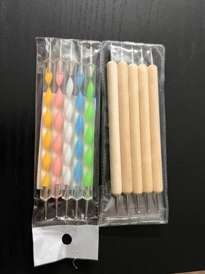 10PCS Dotting Tools Set for Nail Art, Embossing Stylus for Painting US FAST - Image 1 of 3