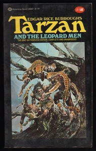 Tarzan and the Leopard Men by Edgar Rice Burroughs (Ballantine #18) Adams Art - Bild 1 von 3
