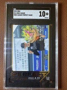 BBM Roki Sasaki 2022 juego perfecto #16 SGC 10 - Imagen 1 de 2