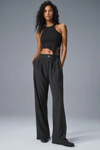 PANTALÓN ALO YOGA SUIT UP (LARGO) NEGRO - GRANDE - Imagen 1 de 3