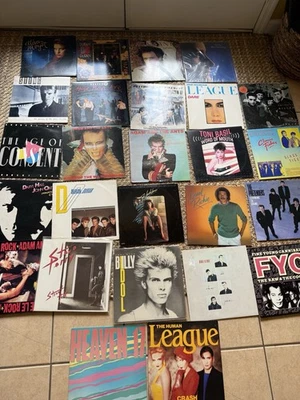 26 x 80s pop rock, LP, Duran Duran, Sting, Human league, Adam Ant - Image 1 of 4