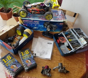Macchina a Scoppio R.C.scala1/8 Buggy FS Racing Nitro 4WD Professionale+Ricambi - Foto 1 di 12